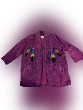Sundance Fuchsia Pink Denim Jacket